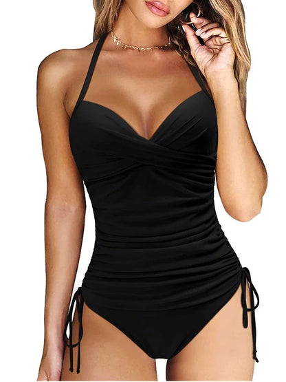 Yasmin | Leopard Print Tankini Set