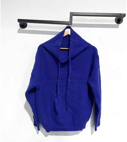 Gebreide Oversized Hoodie met Capuchon