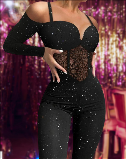 Lailani | Glamoureuze Off-Shoulder Jumpsuit met Korsetdetail
