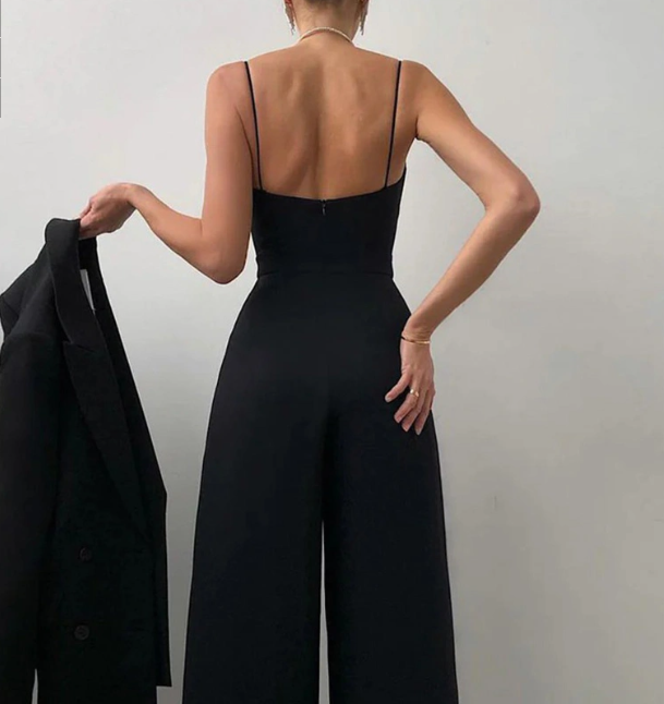 Bethy | Elegante Spaghettiband Jumpsuit