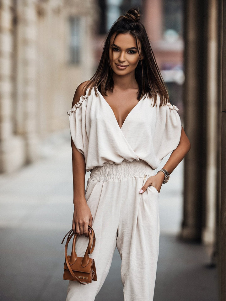 Joyce | Elegante Jumpsuit met Ruches
