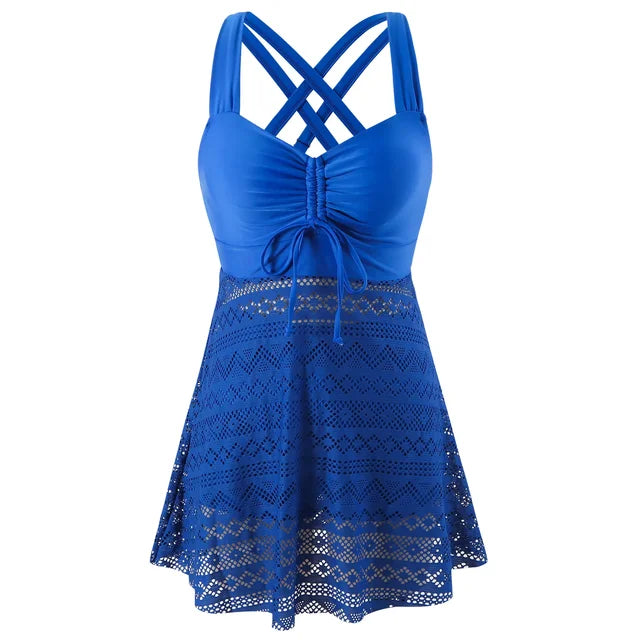 Tankini set voor vrouwen | V-hals