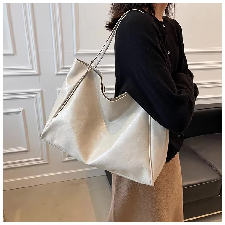 Leora | Sac shopper spacieux de luxe à bandoulière