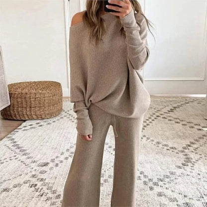 Zachte Comfortabele Dames Set met Chique Oversized Pasvorm