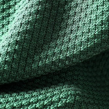 Oversized Zachte Gebreide Dames Coltrui met Lange Mouwen