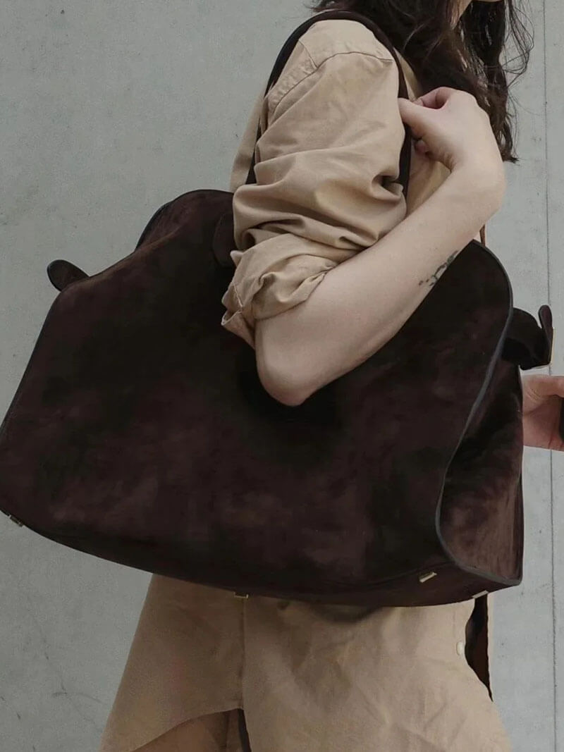 Grand sac à main chic de luxe pour femmes avec grand volume