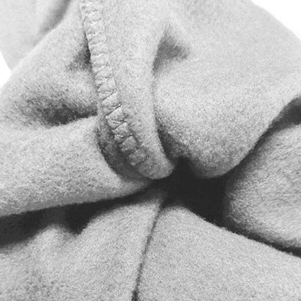 Grijs Oversized Dames Joggingbroek met Elastische Taille