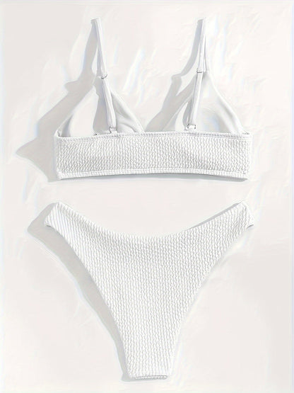 Domani | Wafelstructuur Triangel Bikini