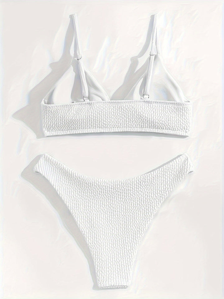 Domani | Bikini trójkątne o strukturze wafla