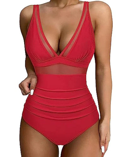 Remi | Plunge Mesh Badpak