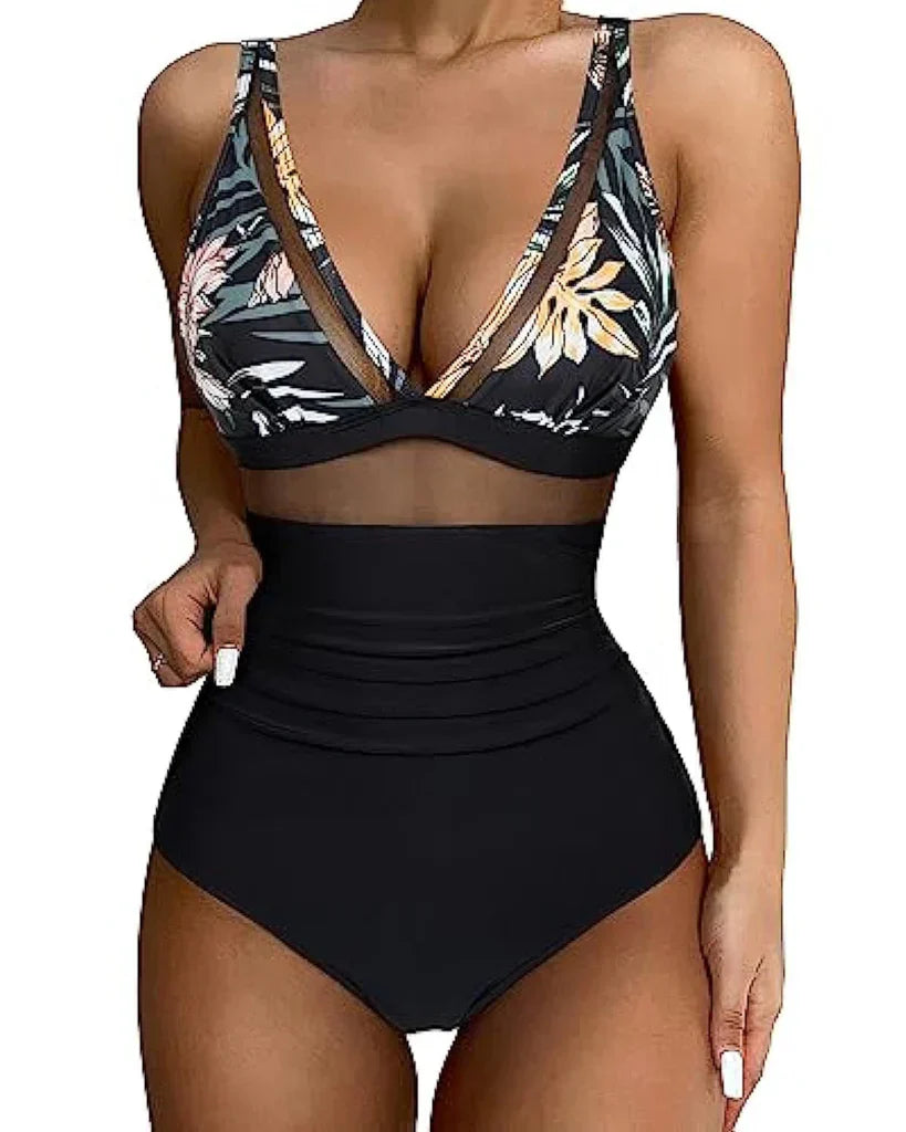 Remi | Plunge Mesh Badpak