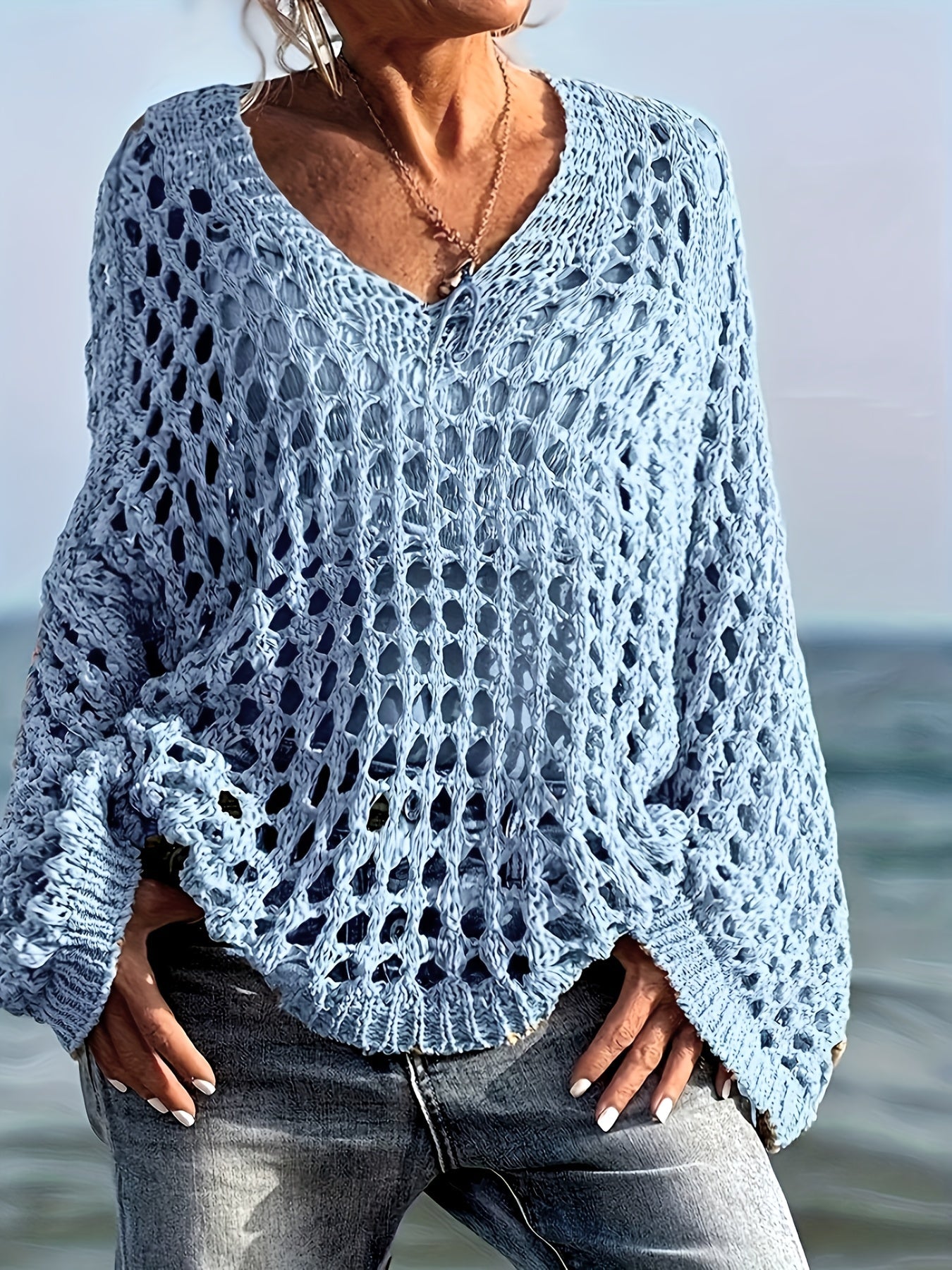 Retha | Open Gehaakte Zomertop