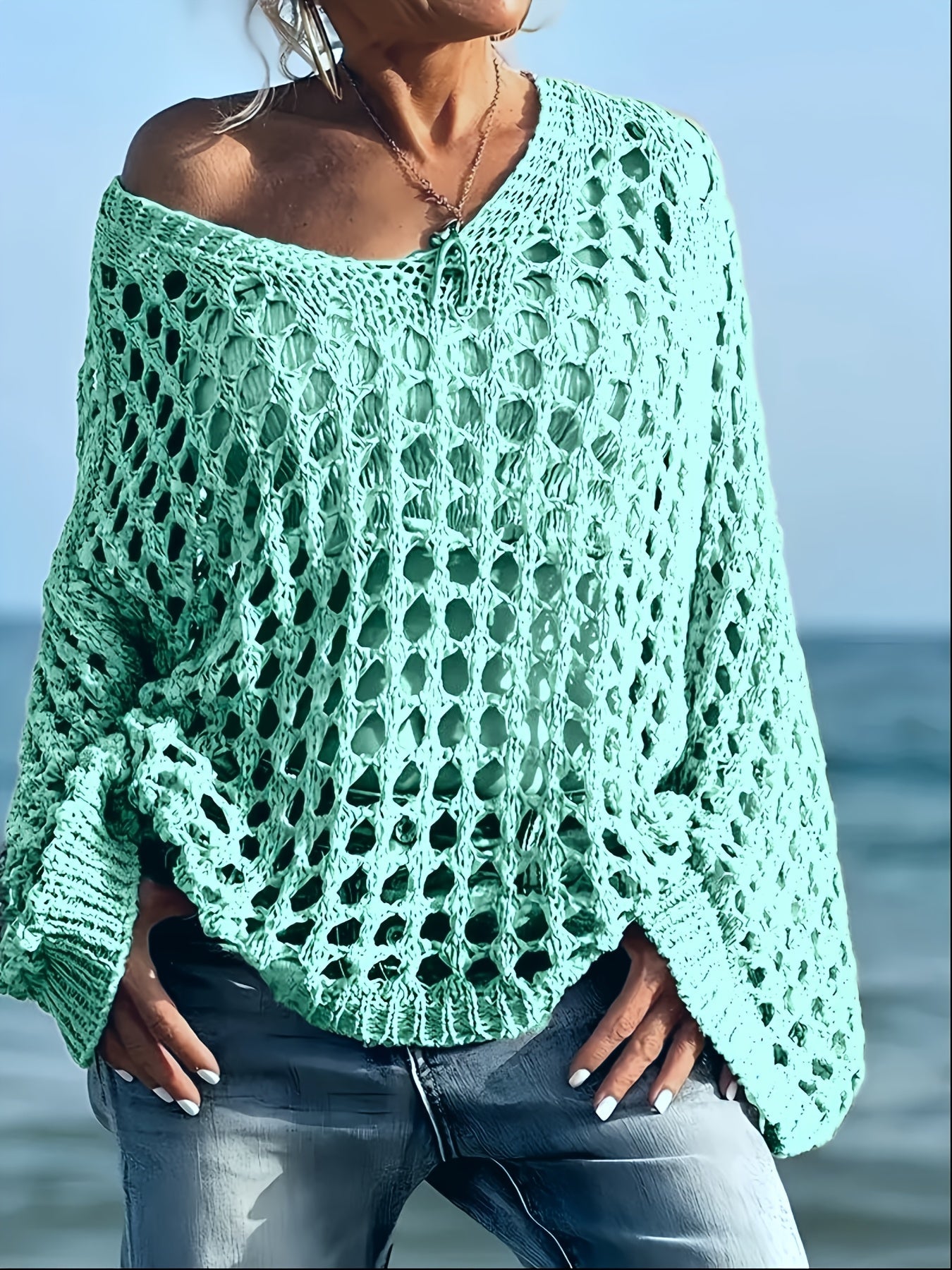 Retha | Open Gehaakte Zomertop