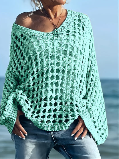 Retha | Open Gehaakte Zomertop