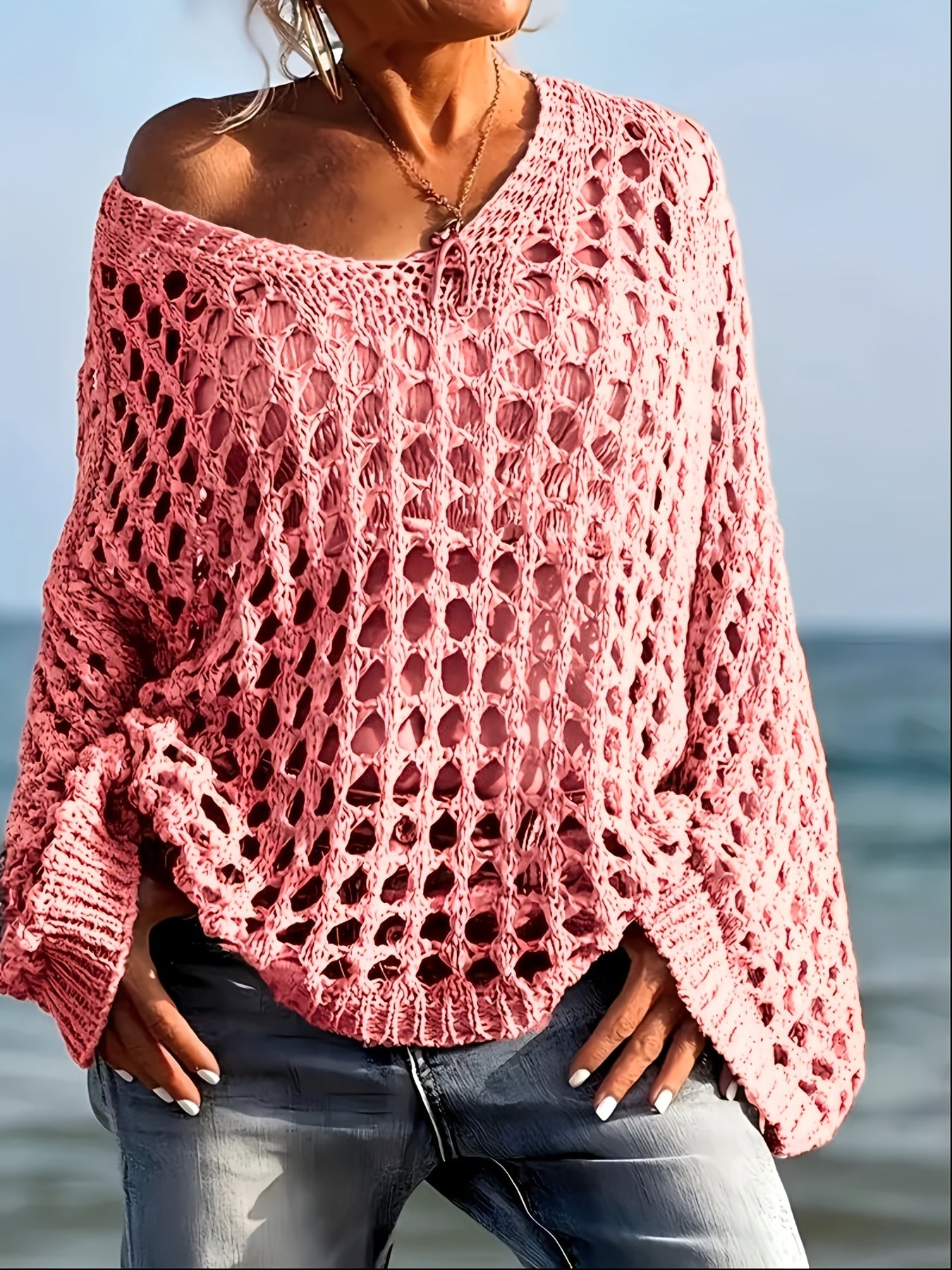 Retha | Open Gehaakte Zomertop