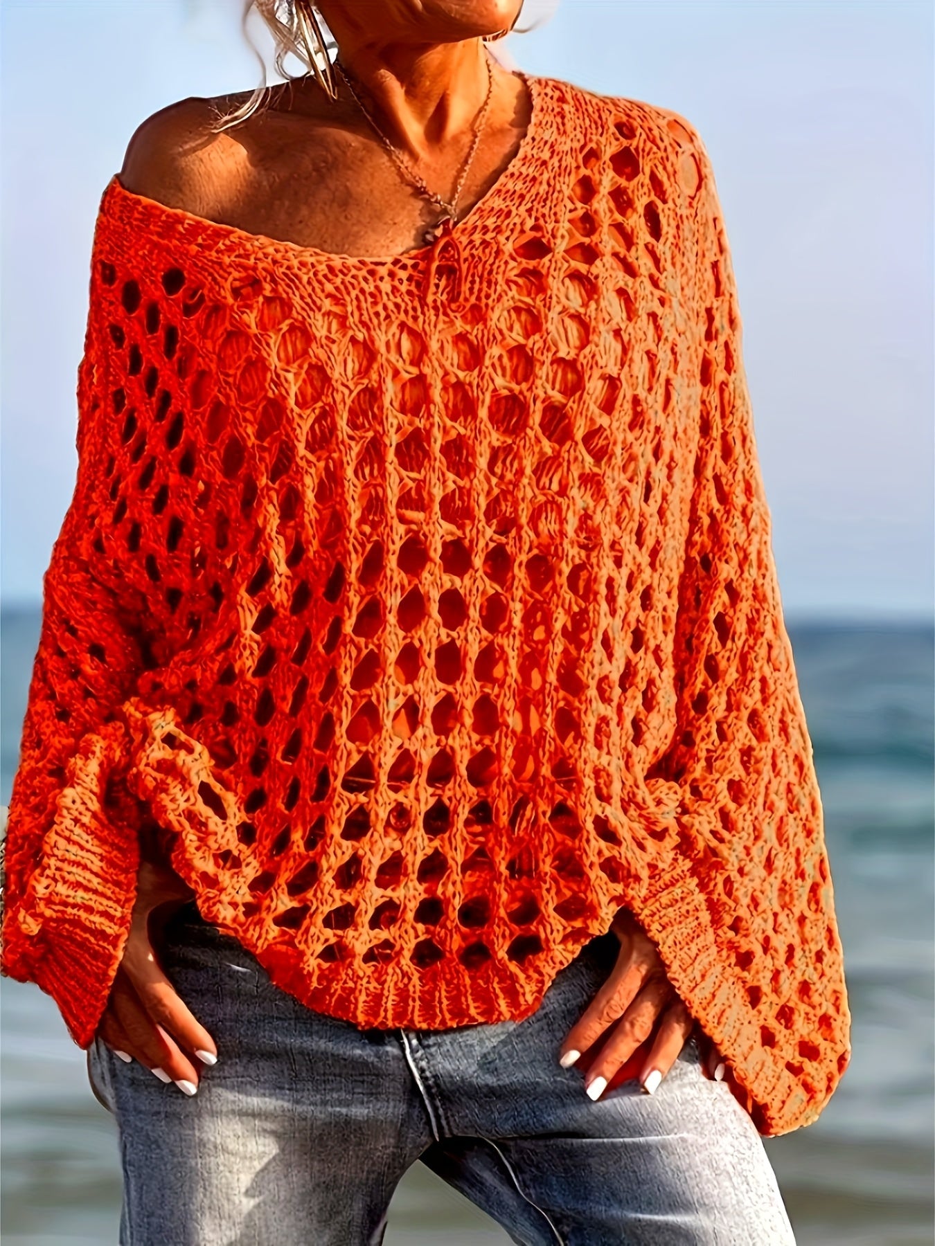 Retha | Open Gehaakte Zomertop