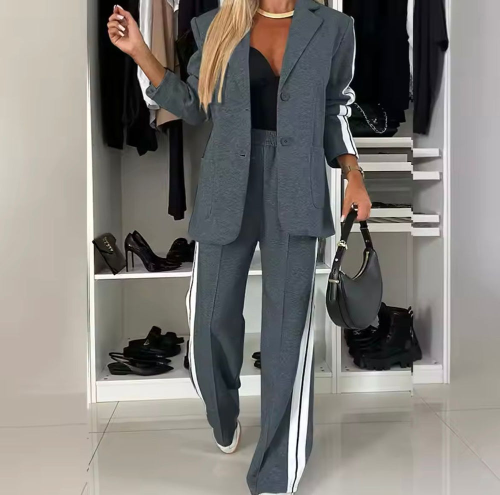 Heidi | Ensemble blazer sportif et pantalon de jogging