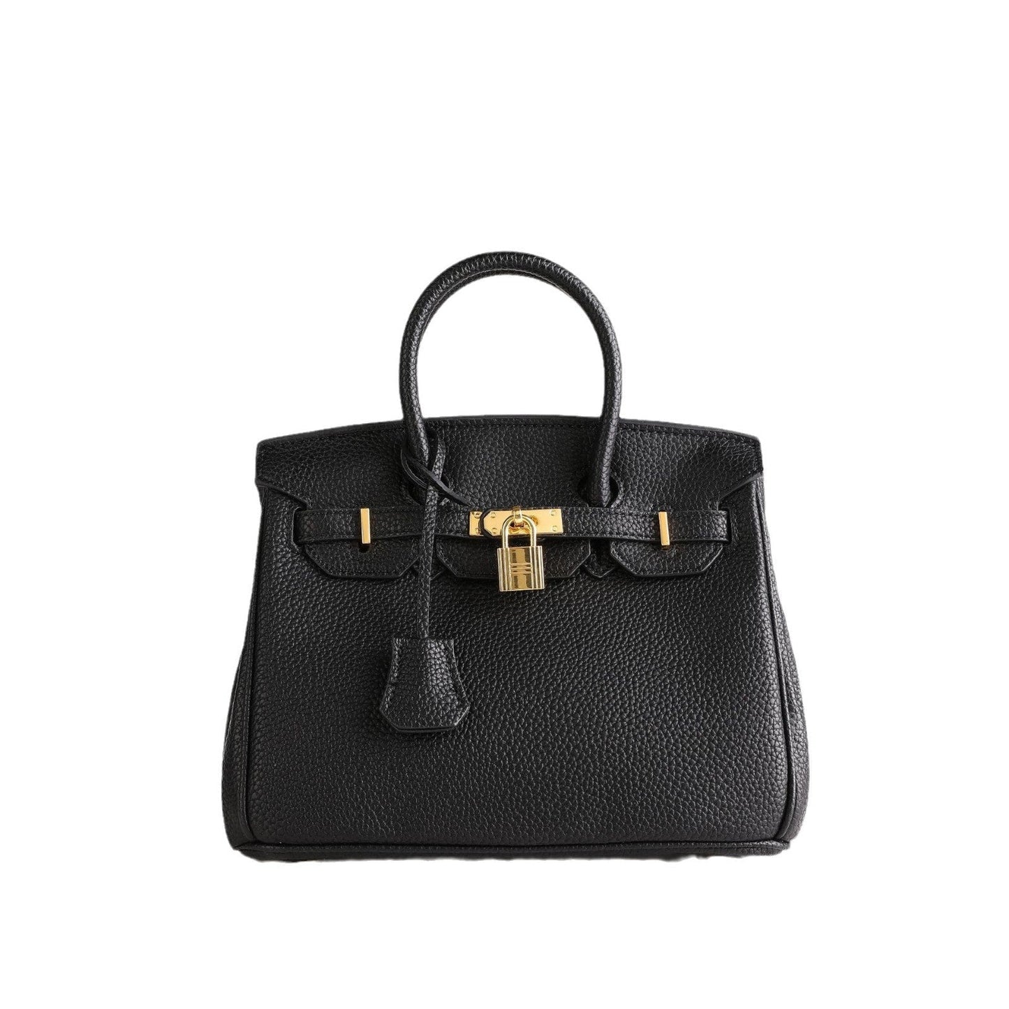 Elegante Vrouwen Handtas Met Goudkleurig Slotdetail