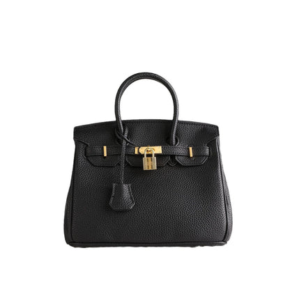 Elegante Vrouwen Handtas Met Goudkleurig Slotdetail