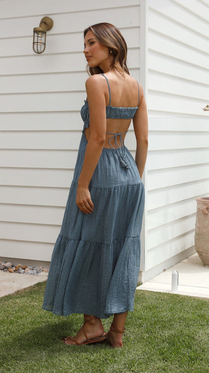 Amoura | Tiered Maxi Jurk