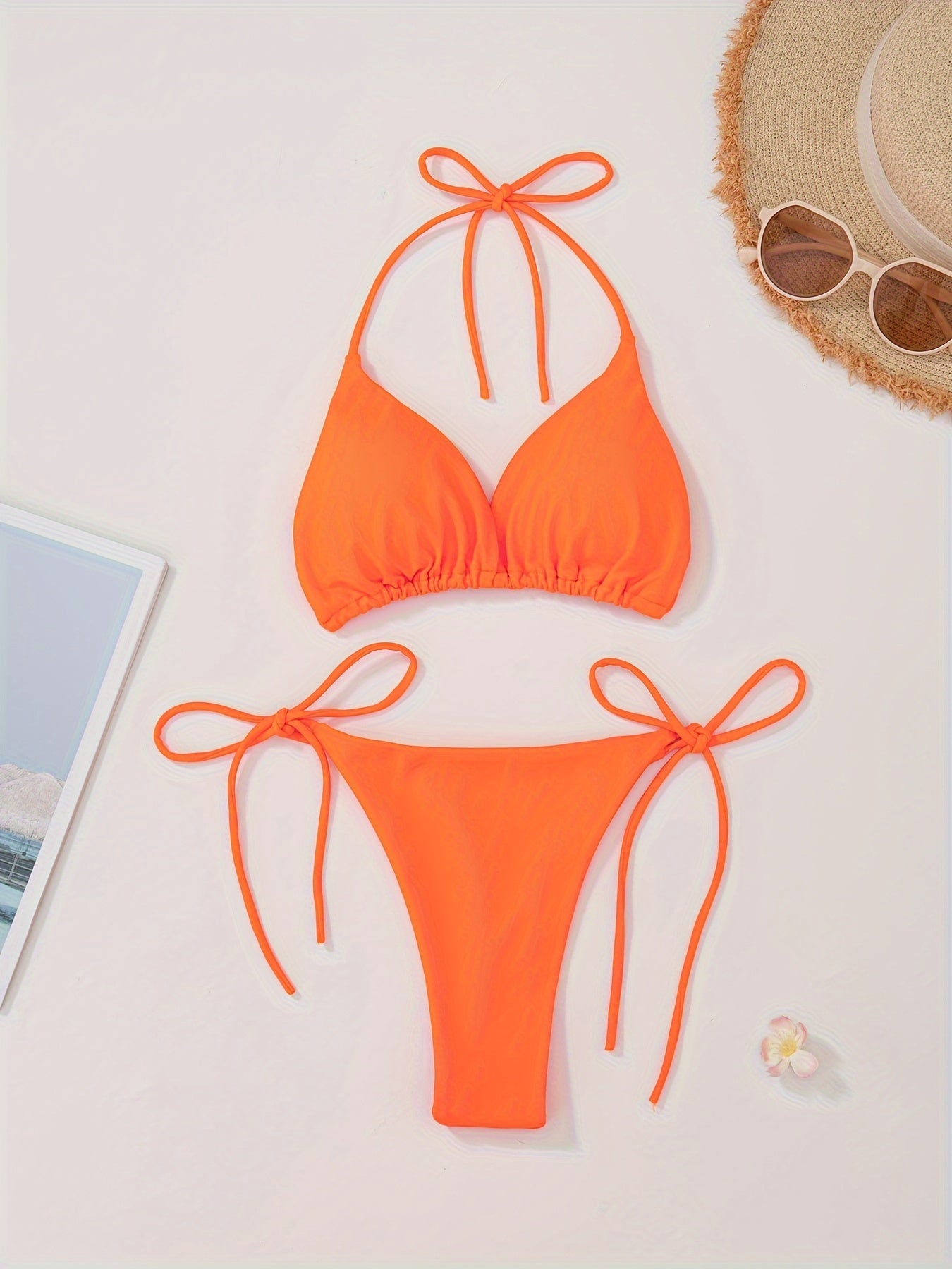 Lacie | Sensuele Triangel Bikini met Verstelbare Touwtjes