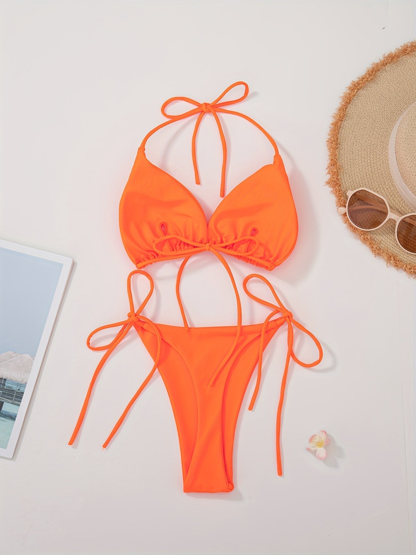 Lacie | Sensuele Triangel Bikini met Verstelbare Touwtjes