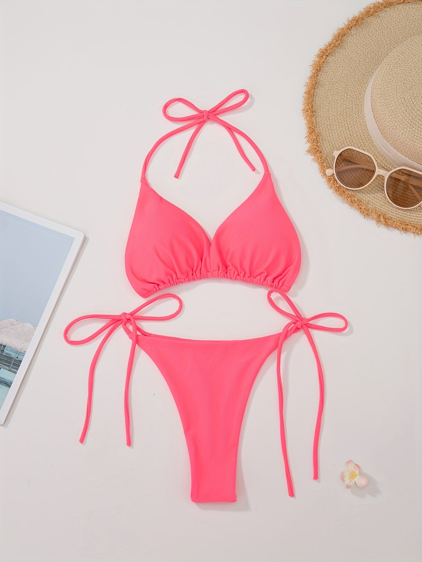 Lacie | Sensuele Triangel Bikini met Verstelbare Touwtjes