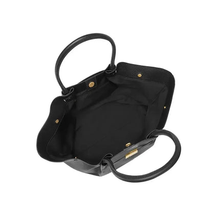 Tassa | Luxe Oversized Schoudertas met Gouden Sluiting