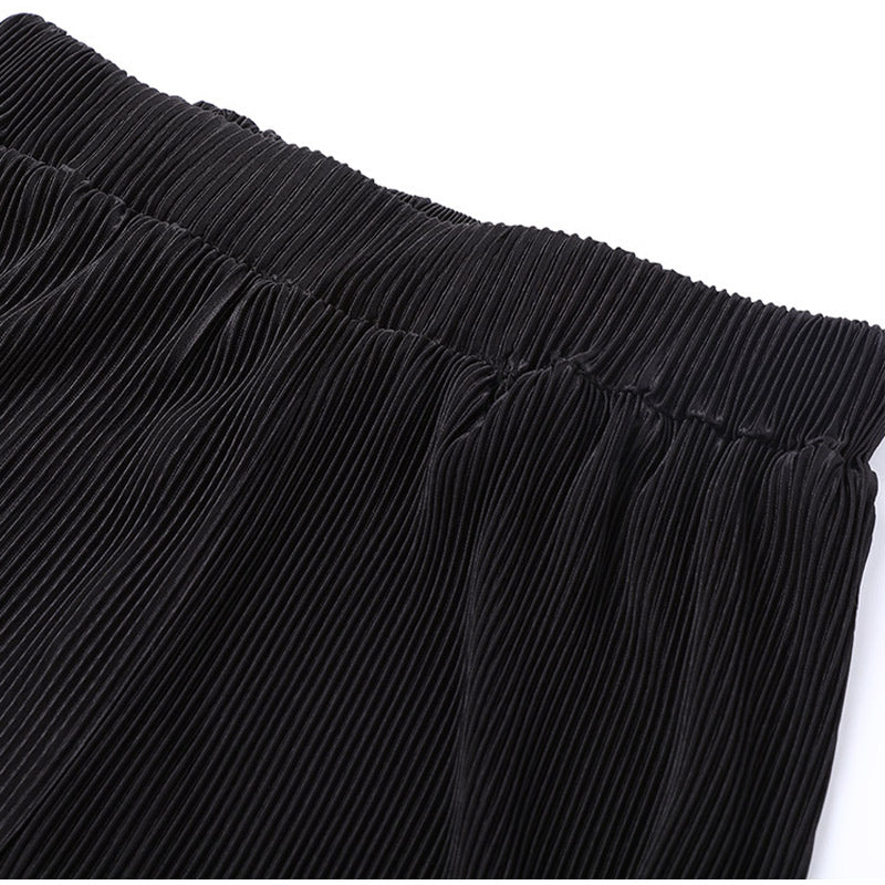 Valeree | Statement Plissé Co-ord Set met Losvallende Pasvorm