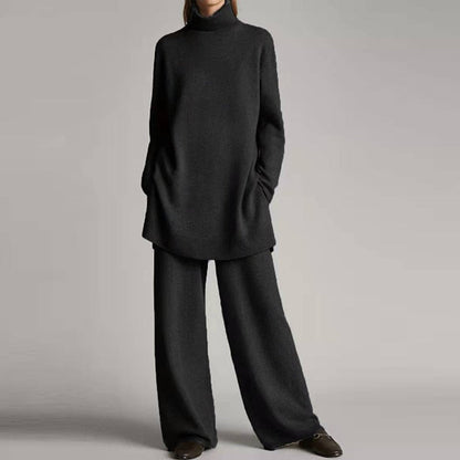 Comfortabele Oversized Dames Set met Loose Fit Loungebroek