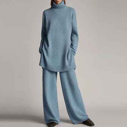 Comfortabele Oversized Dames Set met Loose Fit Loungebroek