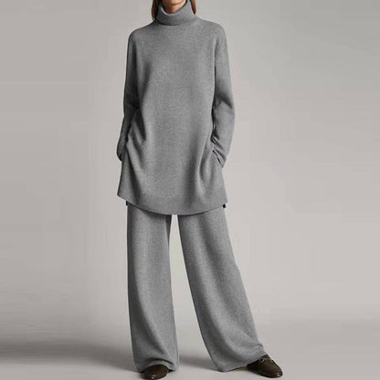Comfortabele Oversized Dames Set met Loose Fit Loungebroek