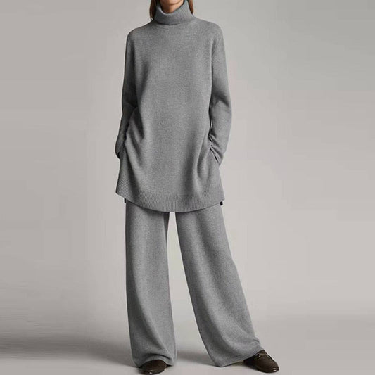 Comfortabele Oversized Dames Set met Loose Fit Loungebroek
