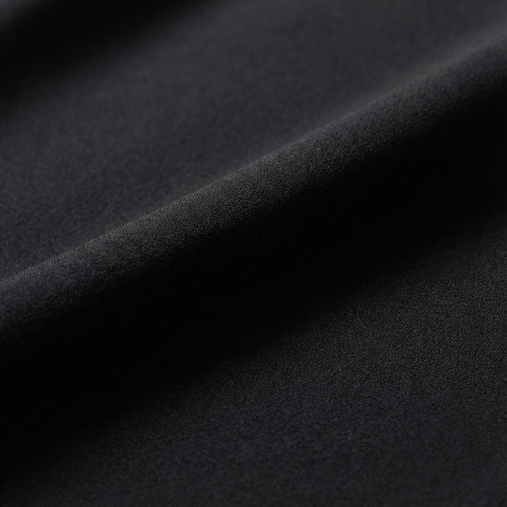 Elegant Women's Blazer Dress with Notched Collar and Long Sleeves