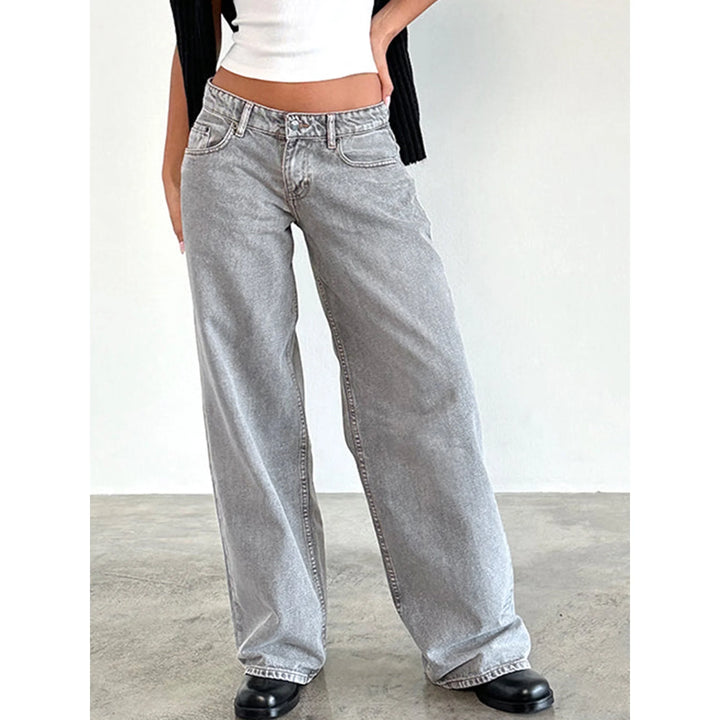 Yael | Jean taille basse coupe droite