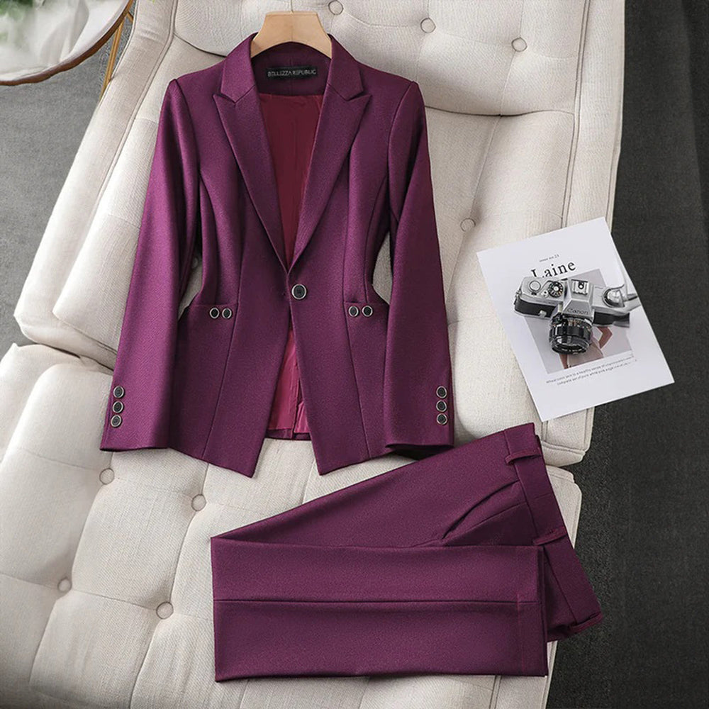 Beau | Ensemble blazer et pantalon élégant
