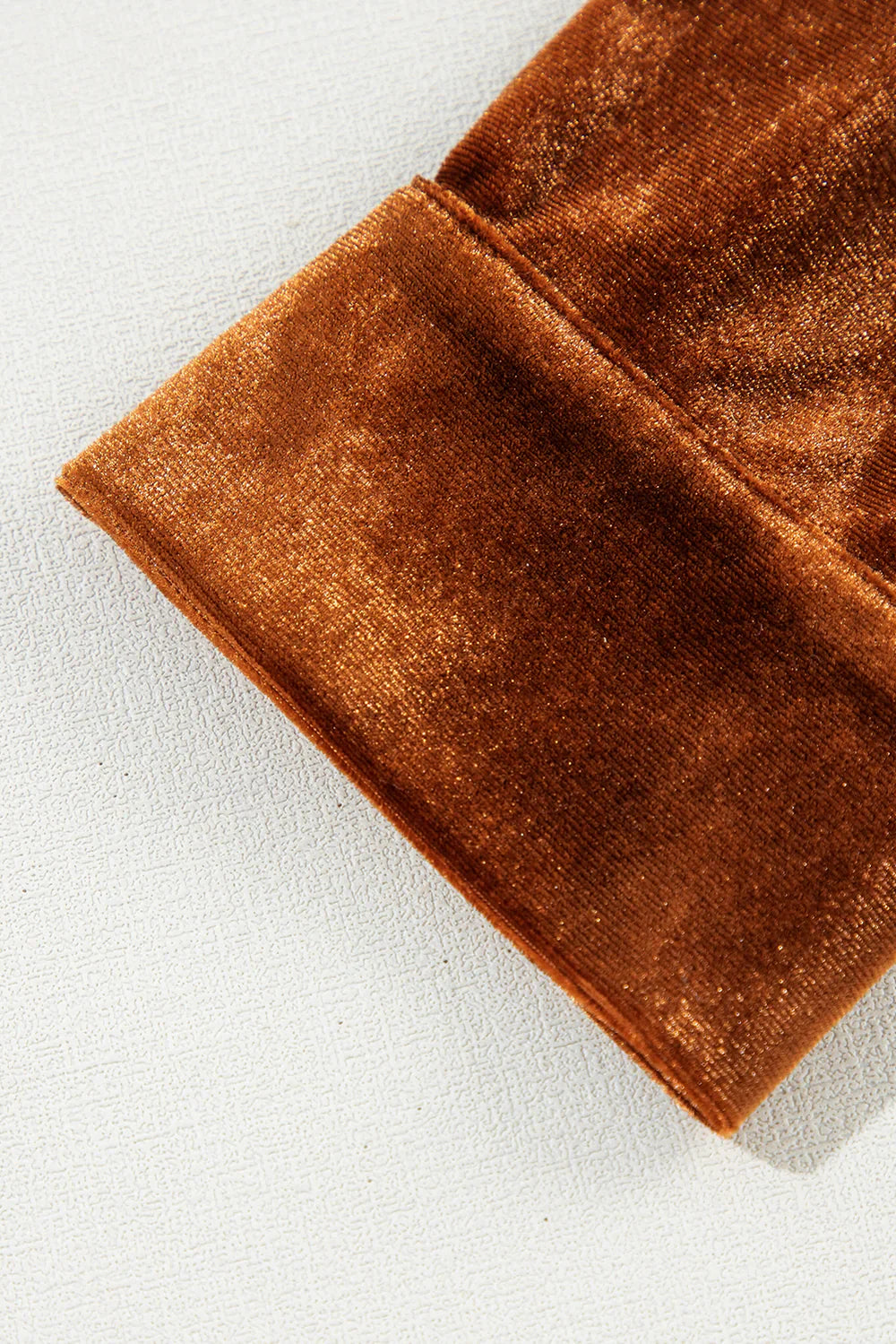 Esther | Chemisier en velours boutonné