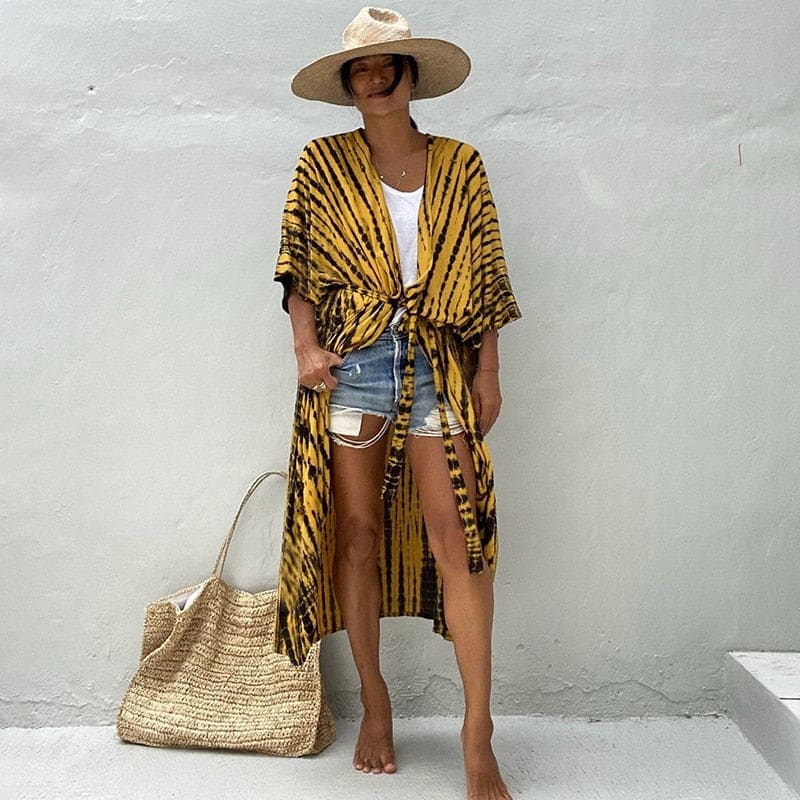 Gianetta | Boho Kimono Beach Dress
