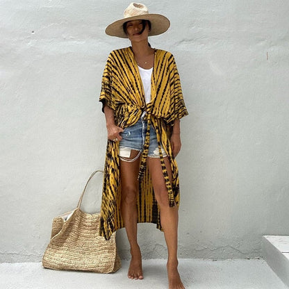 Gianetta | Boho Kimono Strandjurk