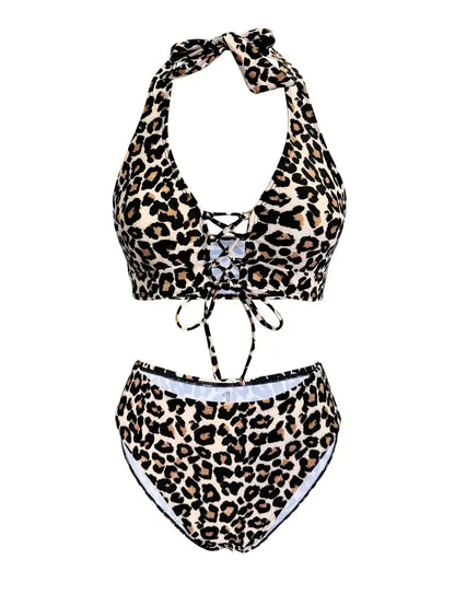 Anika | Leopard Print Bikini Set