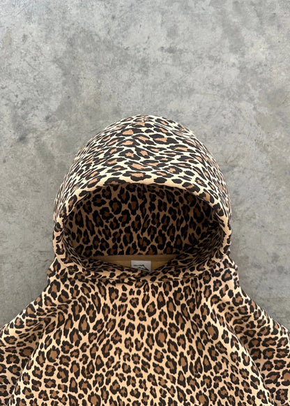 Comfortabele Trendy Dames Hoodie Met Panter Print