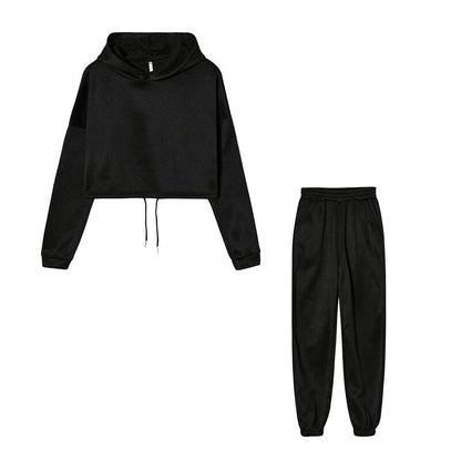 Warme oversized lounge set met trendy sweater