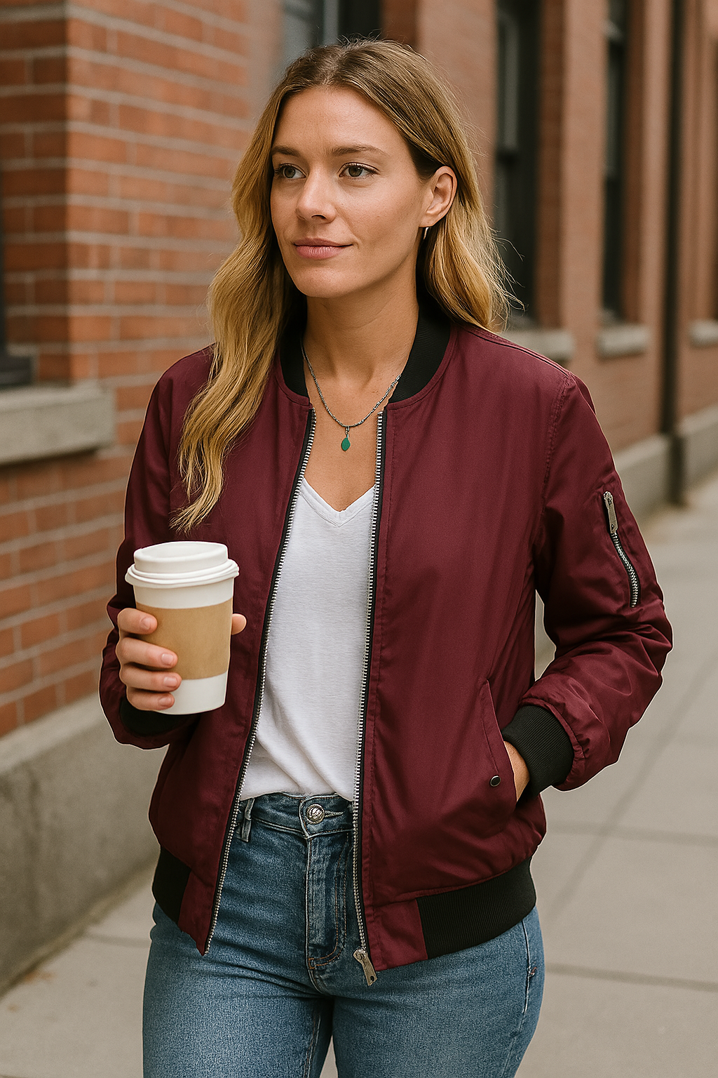 Trendy Comfortabele Bomberjack Dames