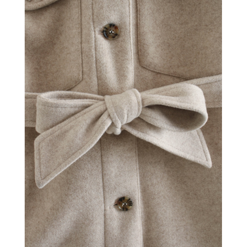 Elegante Warme Dames Jas met Knopen