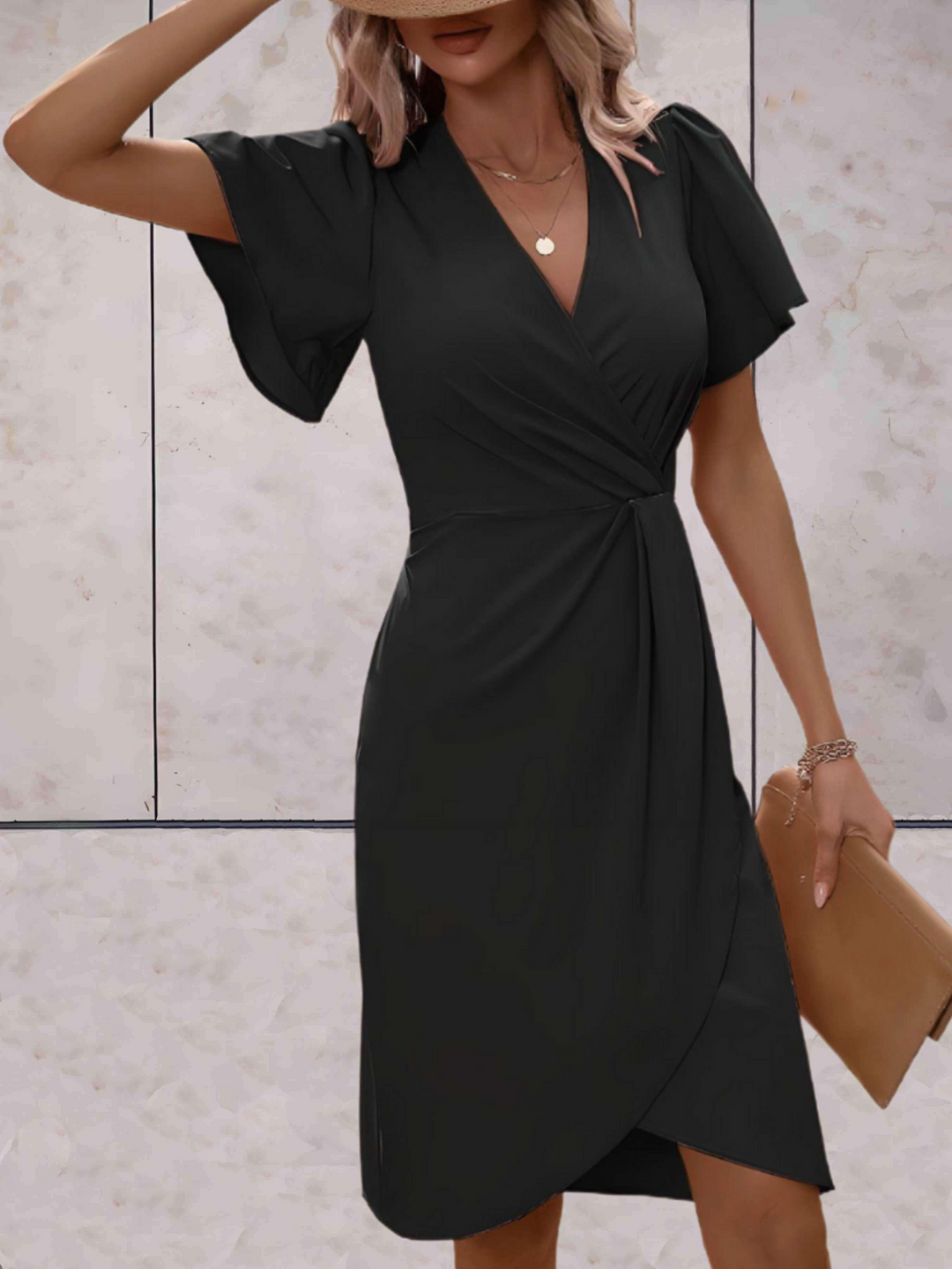 Jeanette | Elegant Wrap Dress