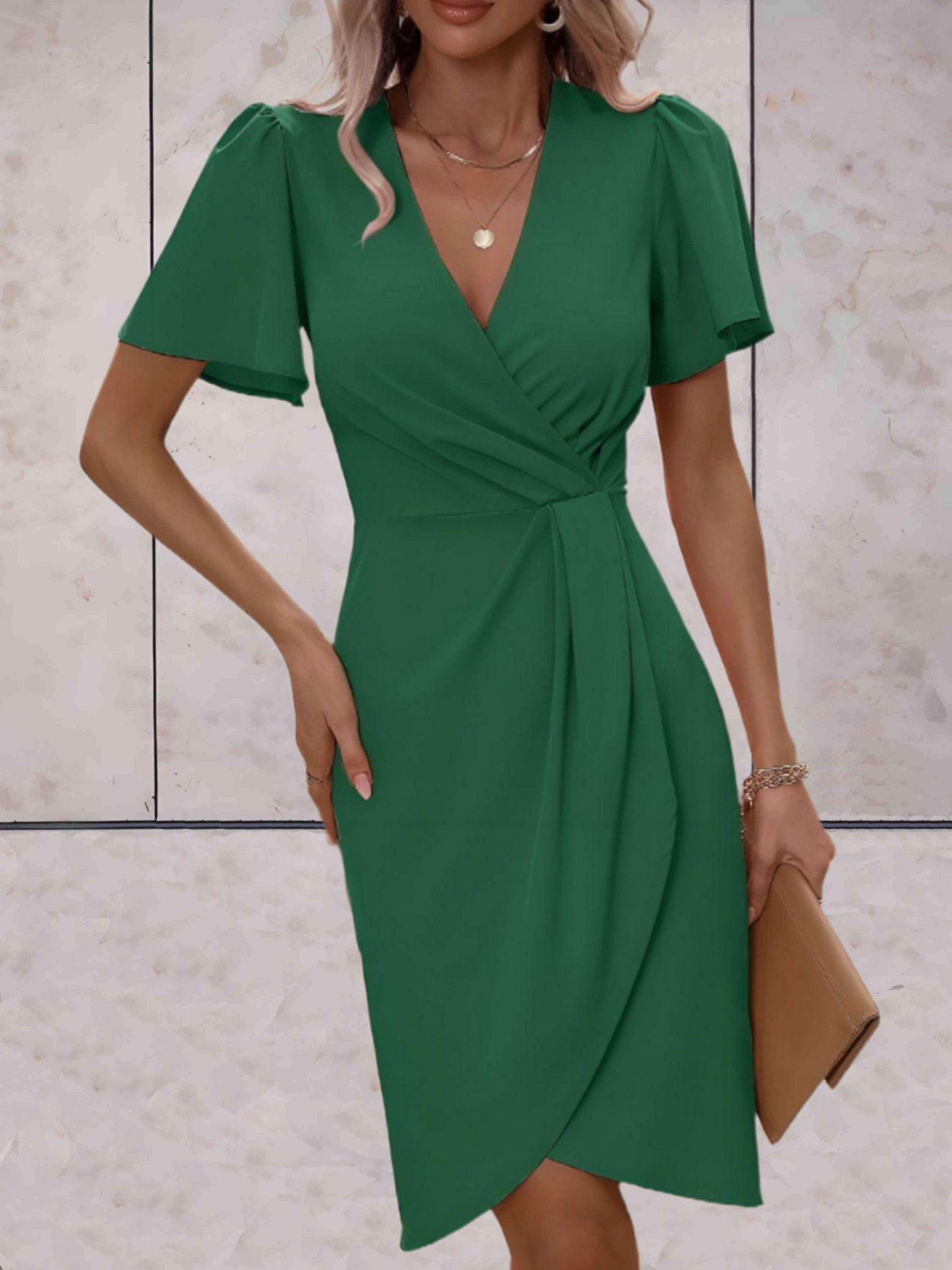 Jeanette | Elegante Wikkeljurk