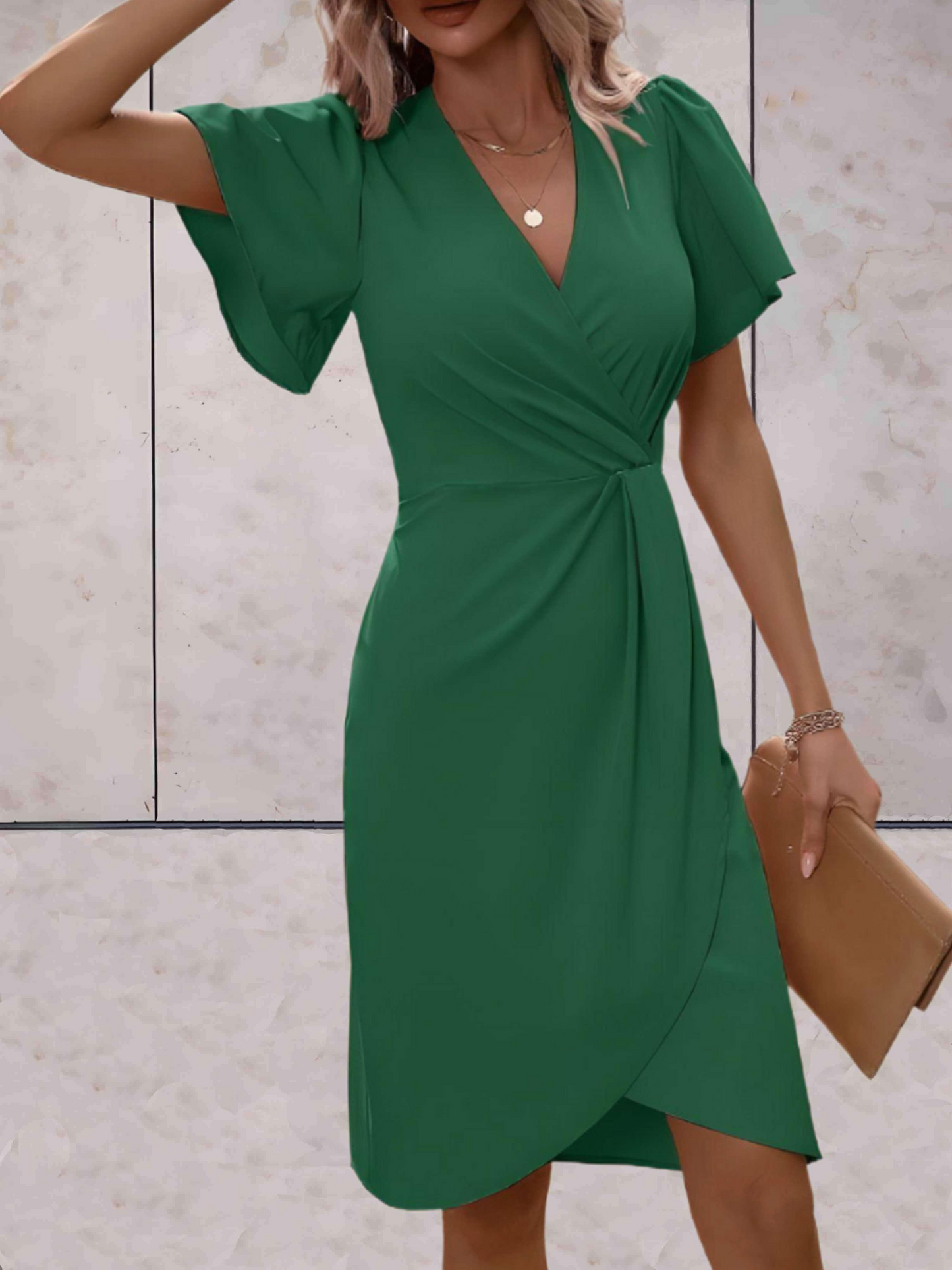 Jeanette | Elegante Wikkeljurk