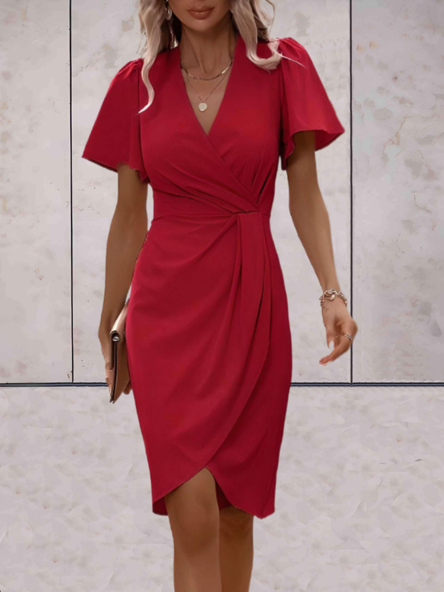 Jeanette | Elegante Wikkeljurk