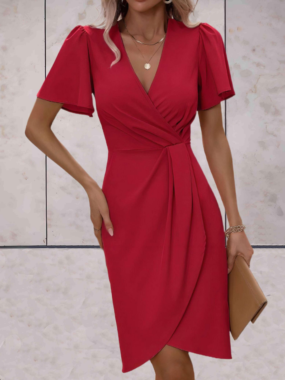 Jeanette | Elegant Wrap Dress