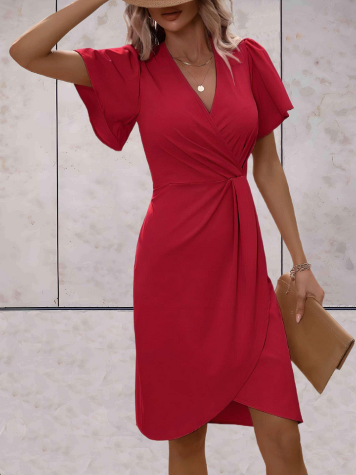 Jeanette | Elegant Wrap Dress